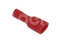 TERMINAL ENCHUFE CON AISLANTE ROJA CAL.22-16 FDFV1