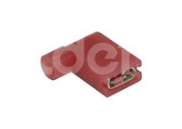 TERMINAL ENCHUFE BANDERA ROJA AISLANTE CAL.22-18 F