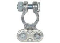 TERMINAL BATERIA PLACA ALUMINIO REFORZADO JUEGO 2 PIEZAS TMN002 IMPORTACION
