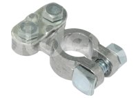 TERMINAL BATERIA PLACA ALUMINIO REFORZADO JUEGO 2 PIEZAS TMN002 IMPORTACION