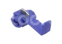 TERMINAL AZUL CONECTOR EMPALME CALIBRE 18-14 15A 878101 IMPORTACION