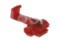 TERMINAL ROJO CONECTOR EMPALME CALIBRE 22-18 10A 878100 IMPORTACION