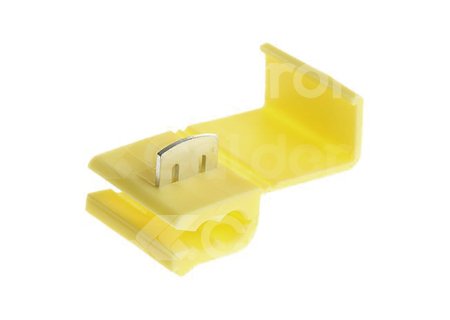 TERMINAL AMARILLO CONECTOR EMPALME CALIBRE 12-10 24A 878201 IMPORTACION