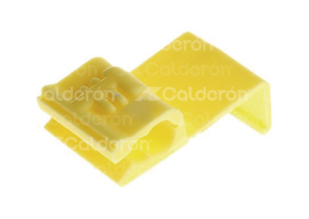 TERMINAL AMARILLO CONECTOR EMPALME CALIBRE 12-10 24A 878201 IMPORTACION