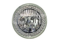 UNIDAD HALOGENO H6014 7" 36 LED 12V AZUL EN-USS601