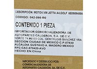 MOTOVENTILADOR VW JETTA A4, GOLF 6E0959455A IMPORTACION