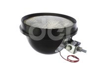 CARCAZA GRANDE AVION PLASTICO NEGRA CON UNIDAD (160 MM) NEOLITE: NEO-991R NEOLITE