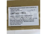 MOTOVENTILADOR NISSAN TSURU III, SENTRA PARA AIRE ACONDICIONADO COMPLETO 75261 IMPORTACION