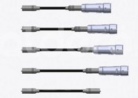 CABLES DE BUJIA SILICON VW CARIBE, ATLANTIC, COMBI 1800 B6935W4 HY POWER