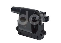 BOBINA NISSAN D21, TSURU II 86-89 2.4L UF66 3-196. STANDARD: UF66, WELLS: C857, HELLA: 3-196, BERU: ZS668, ECHLIN: IC112 HELLA