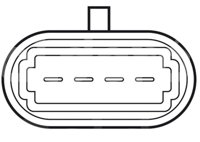 BOBINA CHEVROLET SUBURBAN, TRAILBLAZER, SILVERADO 5.3L 2000-2006. STANDARD: UF271, WELLS: C1208, HELLA: 3-100, BERU: ZSE627, ECHLIN: IC48, GMC : 12556893 BOBIMEX BOBIMEX