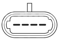 BOBINA CHEVROLET SUBURBAN, SILVERADO, YUKON 2007-2010. STANDARD: UF413, WELLS: C1511, HELLA: 3-071, BERU: ZSE648, ECHLIN: IC282 BOBIMEX BOBIMEX