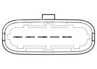 BOBINA CHEVROLET ASTRA, VECTRA, ZAFIRA 16V (5PIN) . BOSCH: 0986MG2312, STANDARD: UF301, WELLS: C1492 BOSCH