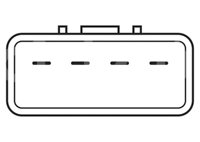 BOBINA TOYOTA CAMRY 2002, 2003, 2004, 2005, 2006 SIENNA, HIGHLANDER 01-04   UF267. STANDARD: UF267, WELLS: C1175, HELLA: 3-189, BERU: ZSE638, ECHLIN: IC511 BOBIMEX BOBIMEX