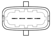 BOBINA CHEVROLET VECTRA 2008, ACADIA, TRAVERSE 2009. STANDARD: UF375, WELLS: C1508, HELLA: 3-106, BERU: ZSE609, ECHLIN: IC289 BOBIMEX BOBIMEX