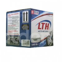 BATERIA  MOTOCICLETA 12V LTH 12N9-4B-1 TIPO: CONVENCIONAL. APLICACION: HONDA CB160 SPORT 160 CC 65-69, CL 160 SCRAMBLER 160 CC 66-68 / KAWASAKI H1 SERIES 550 CC 69-72 / VENTO PHANTOM 150 CC TIPO SCOOTER, VTHUNDER / ITALIKA ATV EX-150 ST CUATRIMOTO 150CC ATV LTH