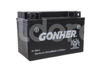 BATERIA MOTO AGM (LIBRE DE MANTENIMIENTO) GONHER G9-4
VOLTAJE: 12V, CCA A -18°C: 120AMPER, AMPERES/HORA: 8AH, TIPO TERMINAL: A
DIMENSIONES: LARGO: 150MM, ANCHO: 87MM, ALTO: 105MM, PESO: 3.00KG, POLARIDAD POSTES: +/- GONHER