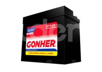 BATERIA MOTO AGM (LIBRE DE MANTENIMIENTO) GONHER GTX12
VOLTAJE: 12V, CCA A -18°C: 190AMPER, AMPERES/HORA: 10AH, TIPO TERMINAL: -
DIMENSIONES: LARGO: 150MM, ANCHO: 87MM, ALTO: 130MM, PESO: 4.25KG, POLARIDAD POSTES: +/- GONHER