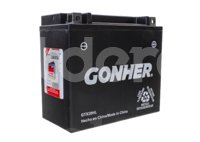 BATERIA MOTO AGM (LIBRE DE MANTENIMIENTO) GONHER GTX20HL
VOLTAJE: 12V, CCA A -18°C: 310AMPER, AMPERES/HORA: 18AH, TIPO TERMINAL: A
DIMENSIONES: LARGO: 175MM, ANCHO: 87MM, ALTO: 155MM, PESO: 5.93KG, POLARIDAD POSTES: -/+ GONHER