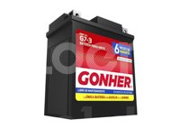 BATERIA MOTO AGM (LIBRE DE MANTENIMIENTO) GONHER G7-3
VOLTAJE: 12V, CCA A -18°C: 85AMPER, AMPERES/HORA: 6AH, TIPO TERMINAL: A
DIMENSIONES: LARGO: 113MM, ANCHO: 70MM, ALTO: 130MM, PESO: 2.31KG, POLARIDAD POSTES: -/+ GONHER