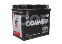 BATERIA MOTO AGM (LIBRE DE MANTENIMIENTO) GONHER G5-3
VOLTAJE: 12V, CCA A -18°C: 70AMPER, AMPERES/HORA: 4AH, TIPO TERMINAL: A
DIMENSIONES: LARGO: 113MM, ANCHO: 70MM, ALTO: 105MM, PESO: 1.80KG, POLARIDAD POSTES: -/+ GONHER