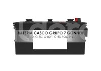 BATERIA CASCO GRUPO 7 GONHER (G-4D, G-8D, G-8DT, G