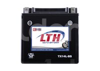 BATERIA MOTOCICLETA LTH TX14L-BS, AMPERES/HORA (AH