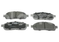 BALATA DELANTERA FORD F-150 4.2 V6, F-250 V6/V8 2000-2010. BOSCH: F03B1501318HG, NO. CORTO BOSCH: BA1011, FMSI: 7915-D1011 (BALATA SEMI METALICA) BOSCH