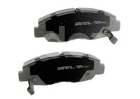 BALATA DELANTERA HONDA ACCORD 96-02, CIVIC 1.7L 16V 03-05. BOSCH: F03B1500098HG, NO. CORTO BOSCH: BA 0465, FMSI: 7345-D465 (BALATA SEMI METALICA) BOSCH