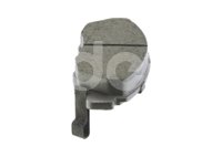 BALATA DELANTERA HONDA ACCORD 96-02, CIVIC 1.7L 16V 03-05. BOSCH: F03B1500098HG, NO. CORTO BOSCH: BA 0465, FMSI: 7345-D465 (BALATA SEMI METALICA) BOSCH