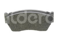 BALATA DELANTERA NISSAN TSURU II, III 91-10; TSUBAME 93-04. BOSCH: F03B1502378HG, NO. CORTO BOSCH: BA 0510, FMSI: 7389-D510 (BALATA SEMI METALICA) BOSCH