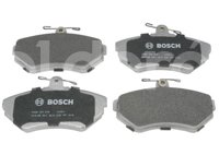 BALATA DELANTERA VW DERBY, GOLF, IBIZA, CORDOBA 01-02. BOSCH: F03B1502708HG, NO. CORTO BOSCH: BA 0704, FMSI: 7578-D704 (BALATA SEMI METALICA) BOSCH