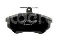 BALATA DELANTERA VW JETTA A3, GOLF A3 1.8/2.0L 92-99. BOSCH: F03B1502688HG, NO. CORTO BOSCH: BA 0696, FMSI: 7570-D696 (BALATA SEMI METALICA) BOSCH