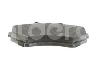 BALATA DELANTERA VW JETTA A3, GOLF A3 1.8/2.0L 92-99. BOSCH: F03B1502688HG, NO. CORTO BOSCH: BA 0696, FMSI: 7570-D696 (BALATA SEMI METALICA) BOSCH