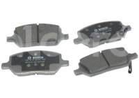 BALATA TRASERA CHEVROLET UPLANDER, MONTANA 3.9L V6 05-09. BOSCH: F03B1503598HG, NO. CORTO BOSCH: BA 1093, FMSI: 7999-D1093 (BALATA SEMI METALICA) BOSCH