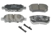 BALATA TRASERA CHRYSLER CALIBER, CIRRUS, PATRIOT, OUTLANDER 02-09. BOSCH: F03B1501398HG, NO. CORTO BOSCH: BA 1037, FMSI: 7940-D1037 (BALATA SEMI METALICA) BOSCH