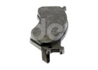 BALATA TRASERA FORD ECONOLINE, EXPEDITION, NAVIGATOR 00-07. BOSCH: F03B1500478HG, NO. CORTO BOSCH: BA 0702, FMSI: 7576-D702 (BALATA SEMI METALICA) BOSCH