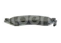BALATA TRASERA FORD ECONOLINE, EXPEDITION, NAVIGATOR 00-07. BOSCH: F03B1500478HG, NO. CORTO BOSCH: BA 0702, FMSI: 7576-D702 (BALATA SEMI METALICA) BOSCH