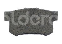 BALATA TRASERA HONDA ACCORD 96-07, CIVIC 01-10, CRV 02-04. BOSCH: F03B1500188HG, NO. CORTO BOSCH: BA 0537, FMSI: 7418-D537 (BALATA SEMI METALICA) BOSCH