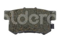 BALATA TRASERA HONDA ACCORD 96-07, CIVIC 01-10, CRV 02-04. BOSCH: F03B1500188HG, NO. CORTO BOSCH: BA 0537, FMSI: 7418-D537 (BALATA SEMI METALICA) BOSCH