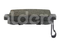 BALATA TRASERA HONDA ACCORD 96-07, CIVIC 01-10, CRV 02-04. BOSCH: F03B1500188HG, NO. CORTO BOSCH: BA 0537, FMSI: 7418-D537 (BALATA SEMI METALICA) BOSCH