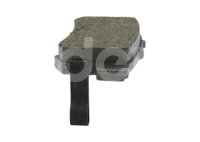 BALATA TRASERA HONDA ACCORD 96-07, CIVIC 01-10, CRV 02-04. BOSCH: F03B1500188HG, NO. CORTO BOSCH: BA 0537, FMSI: 7418-D537 (BALATA SEMI METALICA) BOSCH