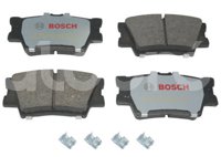 BALATA TRASERA TOYOTA COROLLA, RAV, CAMRY V6, MATRIX 06-10. BOSCH: F03B0501688HK, NO. CORTO BOSCH: BN 1212, FMSI: 8332-D1212 (BALATA CERAMICA) BOSCH