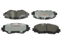 BALATA DELANTERA TOYOTA RAV4, MATRIX, COROLLA XLE 06-10. BOSCH: F03B0501668HK, NO. CORTO BOSCH: BN 1210, FMSI: 8330-D1210 (BALATA CERAMICA) BOSCH