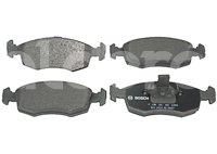 BALATA DELANTERA FIAT PALIO, ALBEA, STRADA ADVENTURE 04->. BOSCH: F03A1500338HF, NO. CORTO BOSCH: BA 1371.55, FMSI: 7201-D298 (BALATA SEMI METALICA) BOSCH