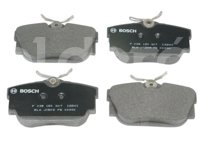 BALATA TRASERA VW EUROVAN, ALHAMBRA, SHARAN 00->. BOSCH: F03B1503078HF, NO. CORTO BOSCH: BA 0877, FMSI: 7754-D877 (BALATA SEMI METALICA) BOSCH