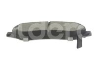BALATA DELANTERA CHRYSLER NITRO, LIBERTY, WRANGLER V6 07-10. BOSCH: F03B0501748HK, NO. CORTO BOSCH: BN 1273, FMSI: 8389-D1273 (BALATA CERAMICA) BOSCH