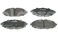 BALATA DELANTERA CHEVROLET MATIZ G2 1.0L 16V 04->. BOSCH: F03A1500018HG, NO. CORTO BOSCH: BA 1321, FMSI: 8433-D1321 (BALATA SEMI METALICA) BOSCH