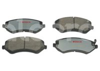 BALATA DELANTERA CHRYSLER VOYAGER, LIBERTY 01-07, TOWN&COUNTRY 01-02 V6. BOSCH: F03B0500538HK, NO. CORTO BOSCH: BN 0856, FMSI: 7732-D856 (BALATA CERAMICA) BOSCH