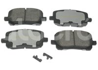 BALATA DELANTERA TOYOTA COROLLA XRS 04-06; MATRIX XR 03-08. BOSCH: F03B0500848HK, NO. CORTO BOSCH: BN 0923, FMSI: 7824-D923 (BALATA CERAMICA) BOSCH